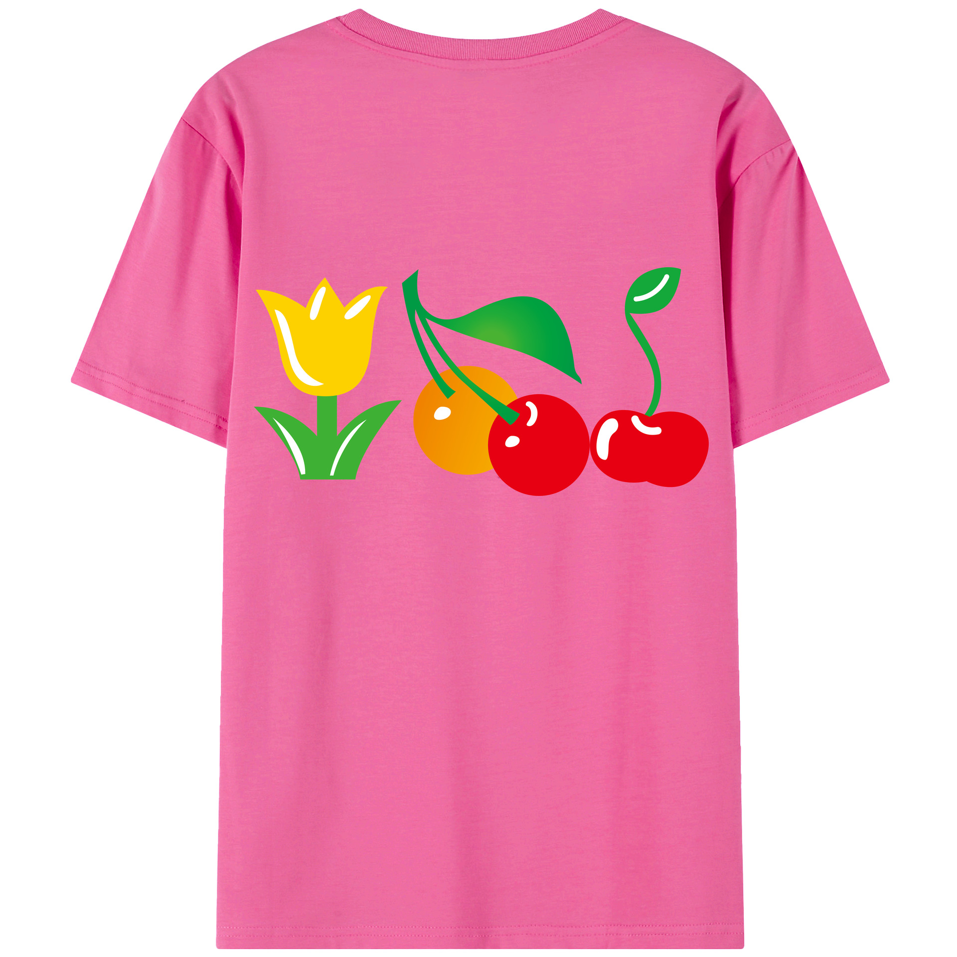（画像用） Hello Kitty ハローキティ レディース半袖Tシャツ(バックプリント)